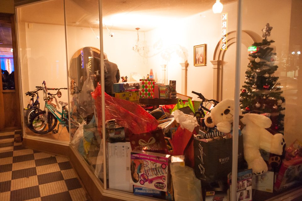 Shaie Williams for AGN Media. Third annual Northside Toy Drive held on Polk St in Amarillo, TX on December 11, 2015.