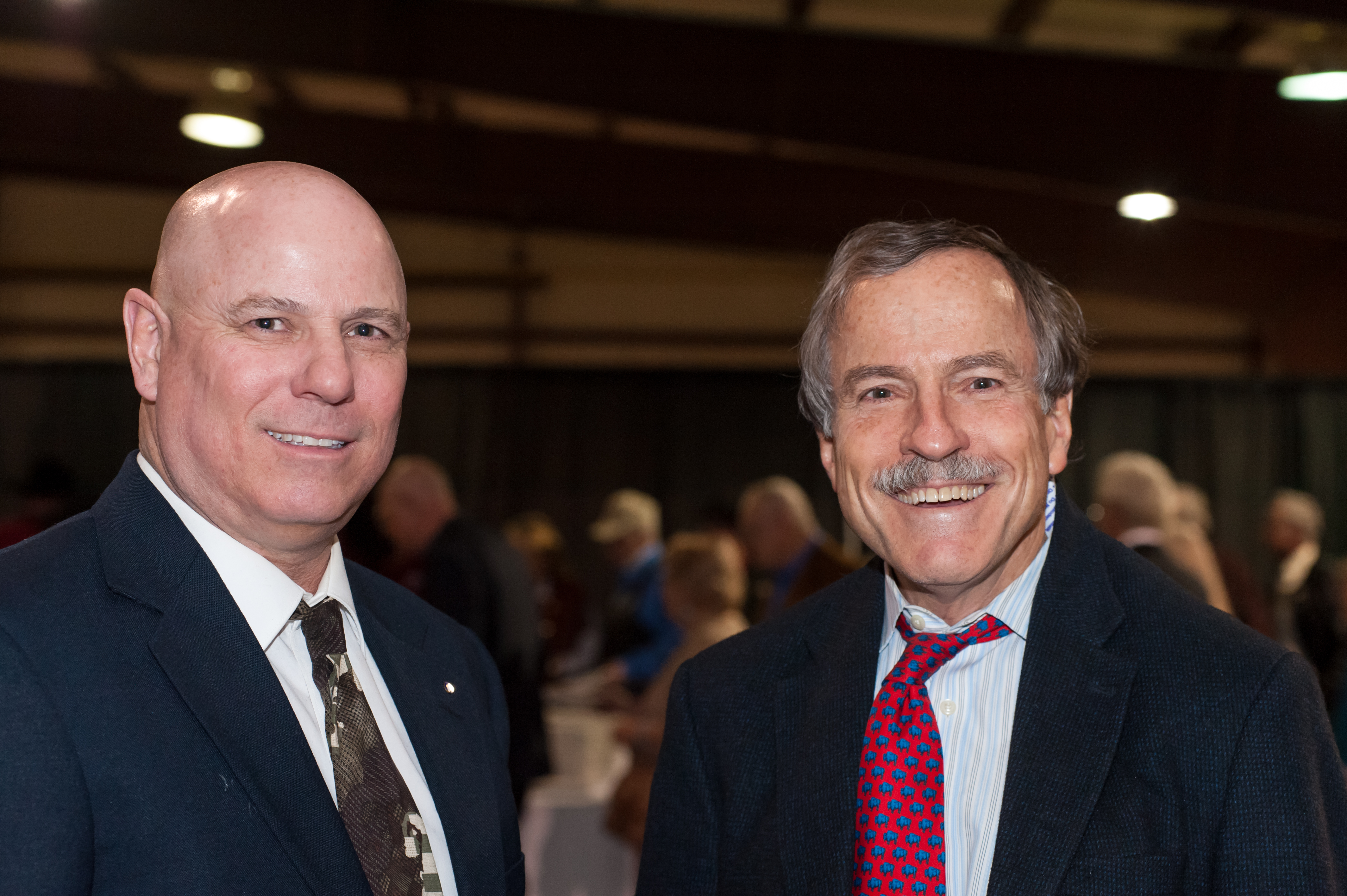 Shaie Williams for AGN Media. John and Bob Gerald at the Texas Panhandle Lincoln-Reagan Day Dinner hosted by the local Republican party groups held at The Rex Baxter Building in Amarillo, TX on January 29, 2016