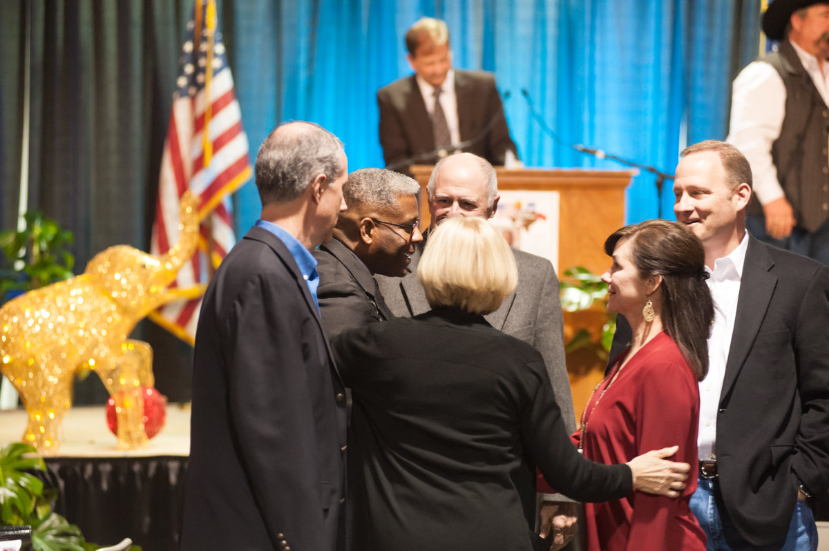 Shaie Williams for AGN Media. Texas Panhandle Lincoln-Reagan Day Dinner hosted by the local Republican party groups held at The Rex Baxter Building in Amarillo, TX on January 29, 2016