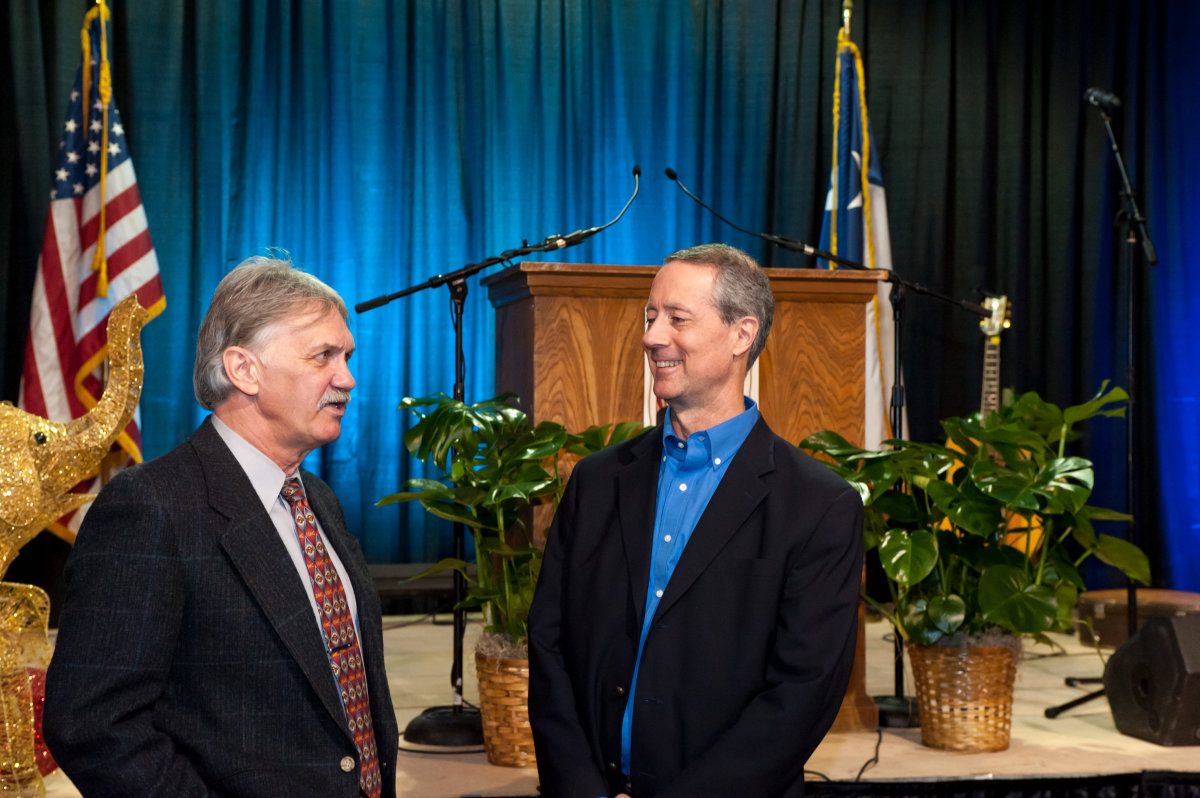 Shaie Williams for AGN Media. Dylan Hunter and Mac Thornberry at the Texas Panhandle Lincoln-Reagan Day Dinner hosted by the local Republican party groups held at The Rex Baxter Building in Amarillo, TX on January 29, 2016